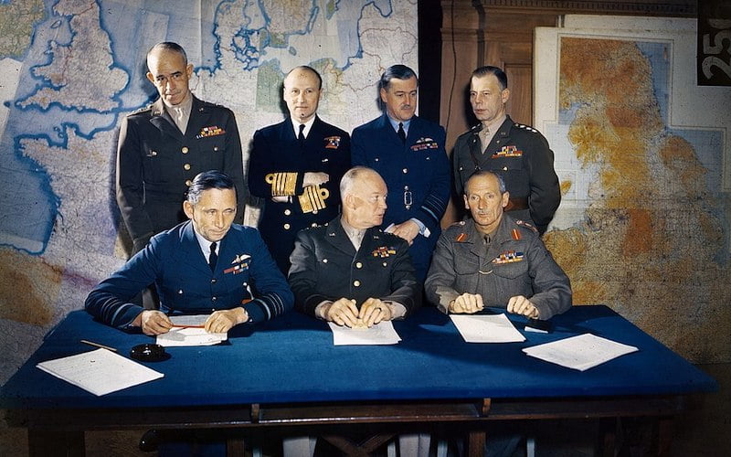 Meeting of the Supreme Command, Allied Expeditionary Force, London, 1 February 1944